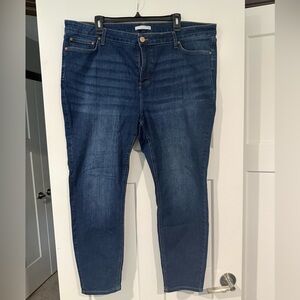 LC Lauren Conrad Dark Blue Skinny Jeans